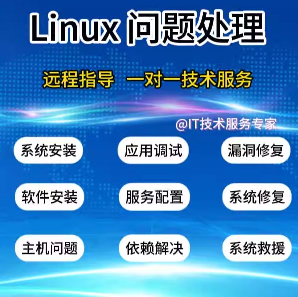 linux系统问题解决修复软件安装故障技术支持